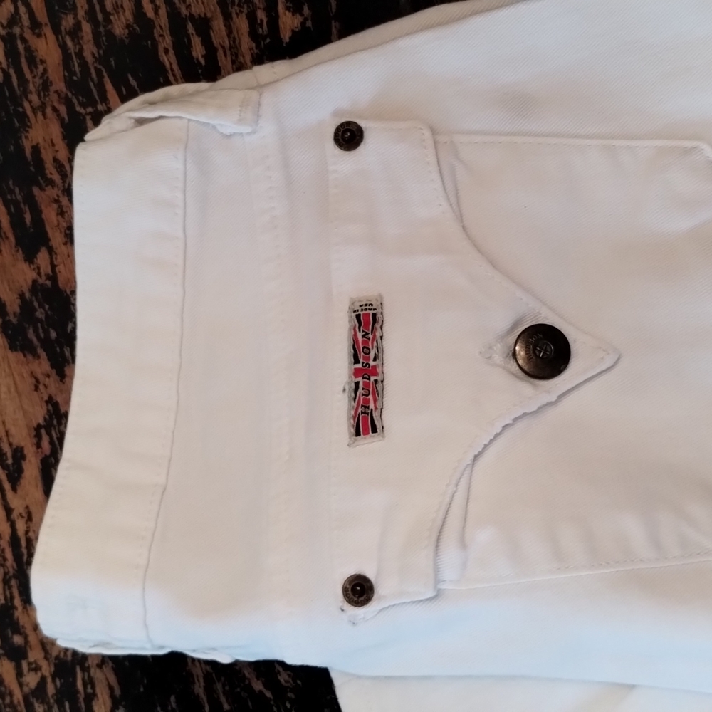 White Hudson Jeans size 28